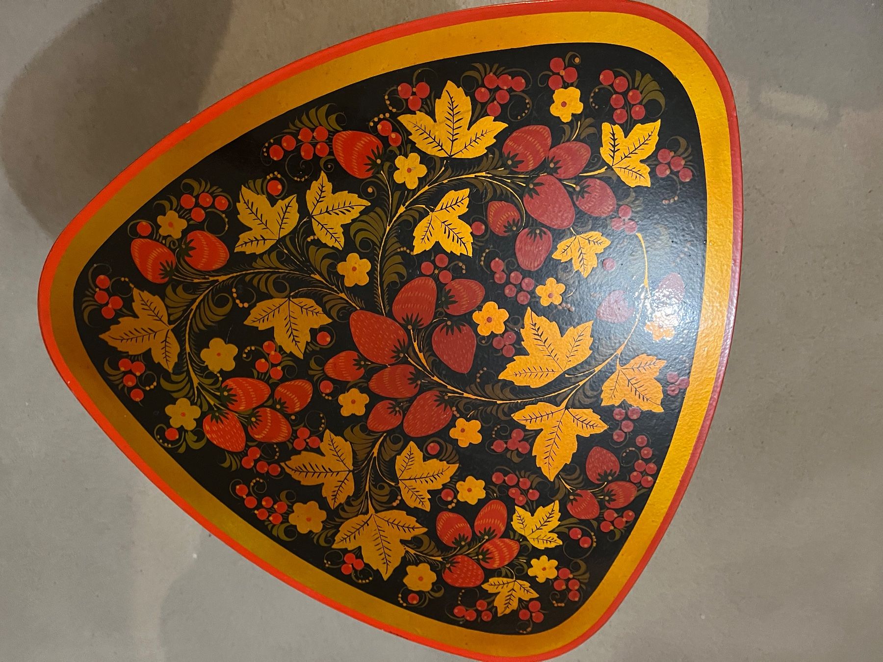 Tavoli: Vintage Khokhloma Tisch – Usato da Uetikon am See venduto da erz13 1