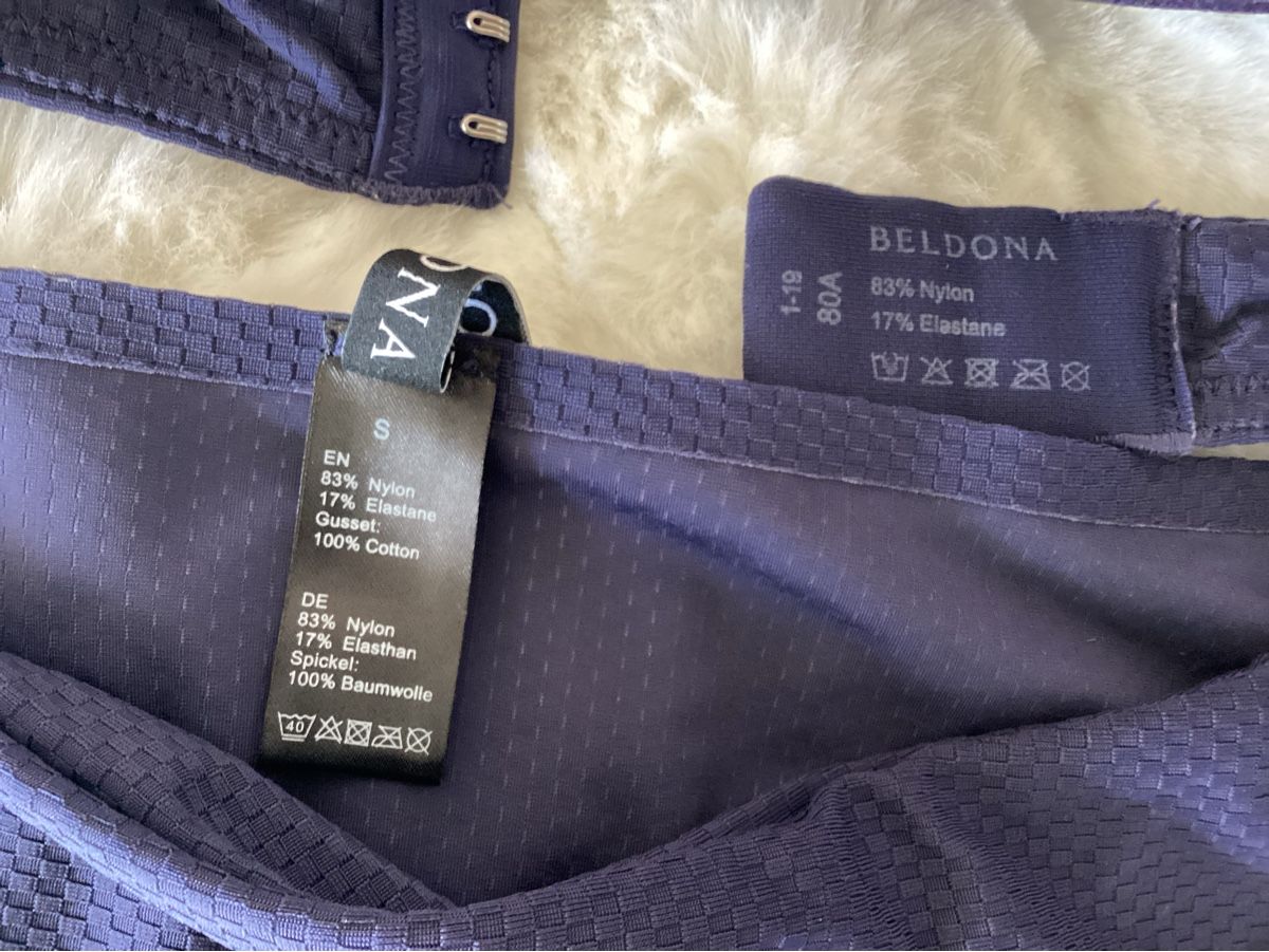 Beldona Altra biancheria intima: Beldona Set, Grösse S, dunkelblau, neuwertig. – Nuovo (secondo la descrizione) da Cham venduto da Lanza08 2