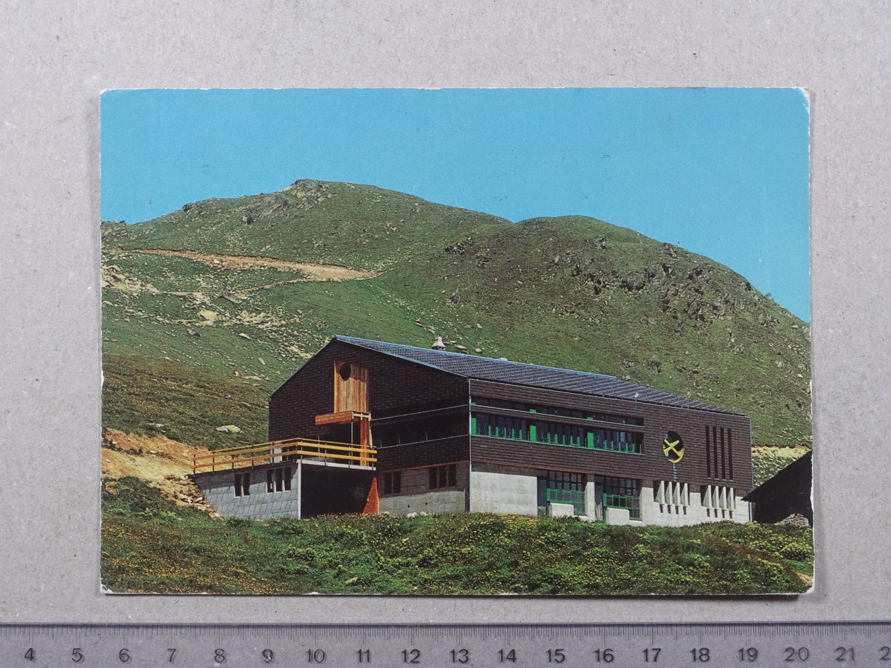 Ansichtskarten: Fiesch, Kühboden, Restaurant, Berghaus, 1978 – Gebraucht aus Lenzburg von fh1