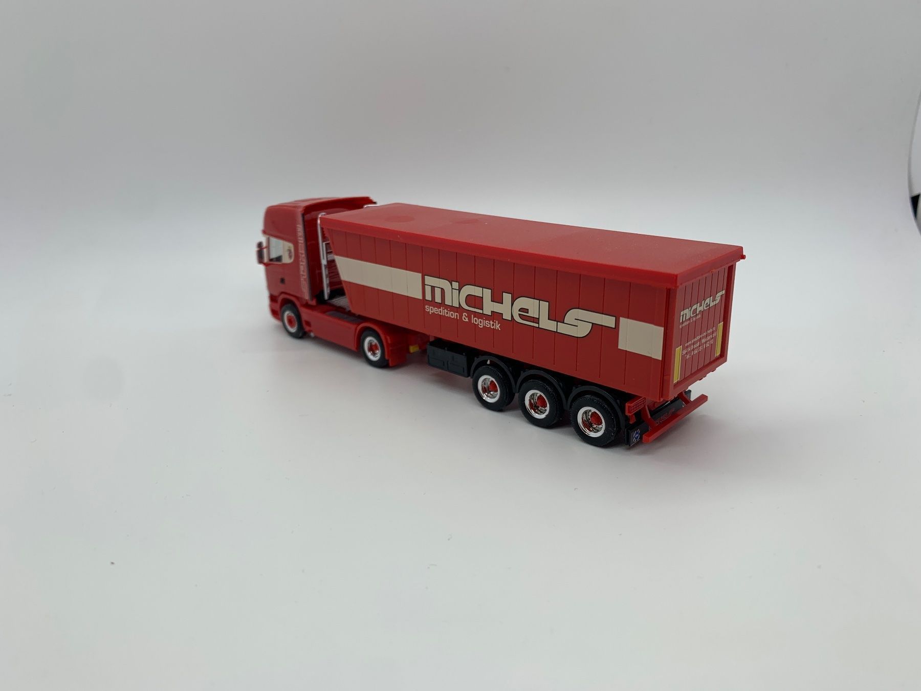 Herpa Modellini d'auto: Herpa Scania Michels 1/87 – Usato da St. Erhard venduto da Michel164 3