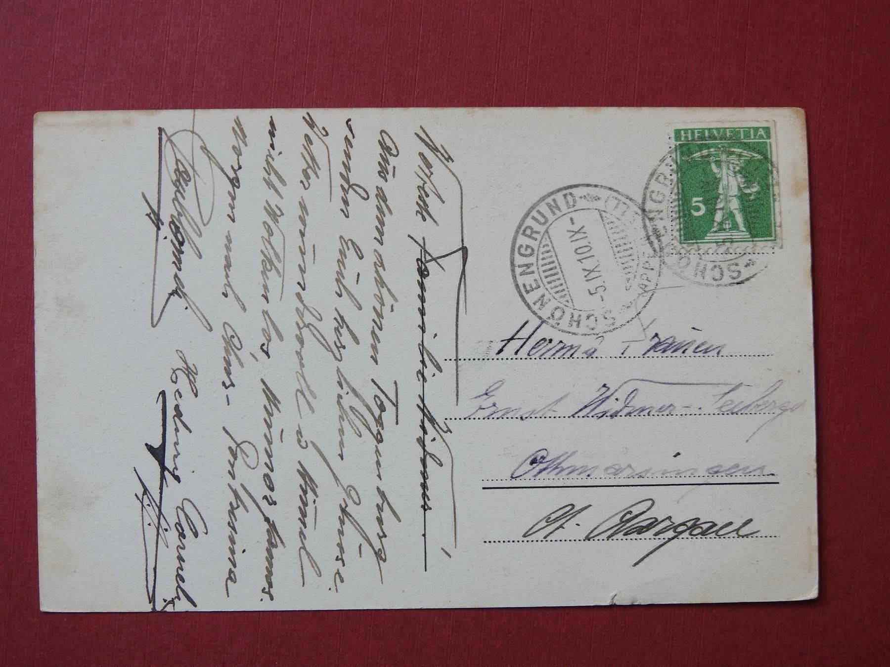 Cartoline postali: Ferienkolonie Käsern b. Peterzell – Usato da Rain venduto da 999-800-K 1