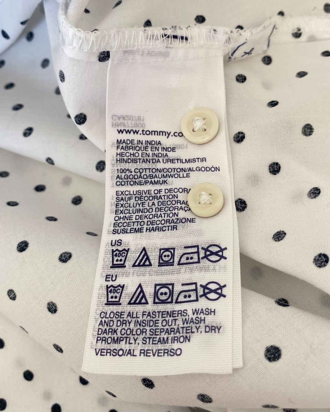 Tommy Hilfiger Blusen: Tommy Hilfiger Hemdbluse Grösse XXL – Gebraucht aus Oberwil BL von Leni-Mischi 5