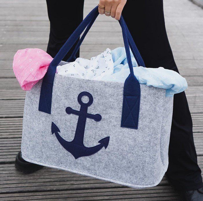 Sacs: Filztasche mit Anker – Neuf avec emballage d'origine à Menziken par _Goldis_