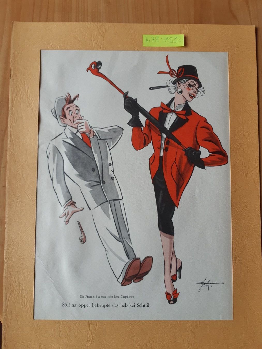Grafica & Litografie: Nr. 16 original Litho Nebelspalter – Usato da Grindelwald venduto da carro5 1