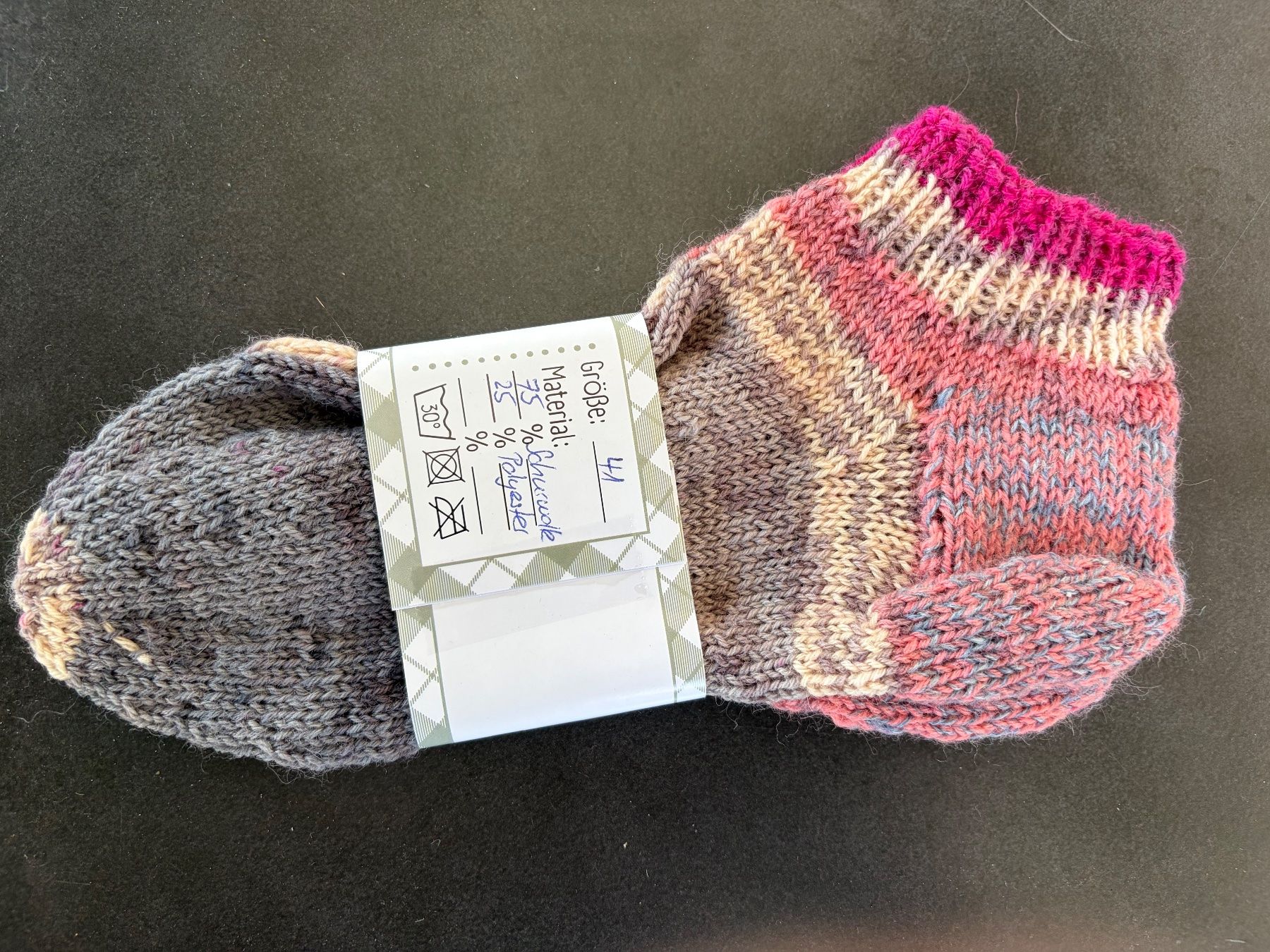 Chaussettes: selbst gestrickte Socken – Neuf (Voir description) à Obergösgen par Andre118 1