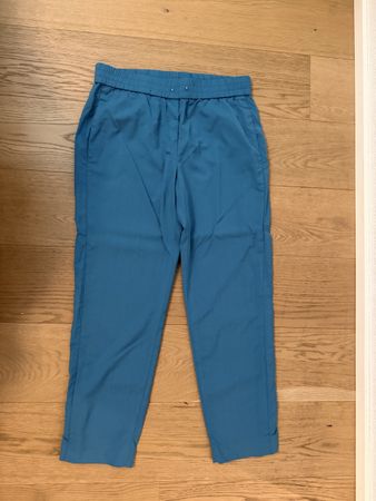 Escada blue trousers size 38 virgin wool
