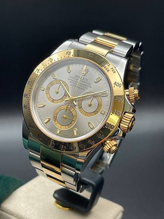 Rolex Uhren: Rolex Daytona Ref. 116523 "Rhodium Dial" 2001 Full Set – Gebraucht aus Lugano von luganotopwatches 3