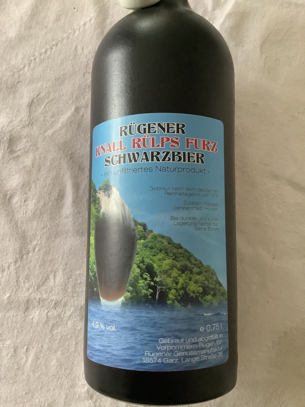 Bicchieri, Caraffe & Bottiglie: 0,75 l  Steingut Bügelflasche ab1.- – Usato da Wädenswil venduto da Jsi.Z01 1