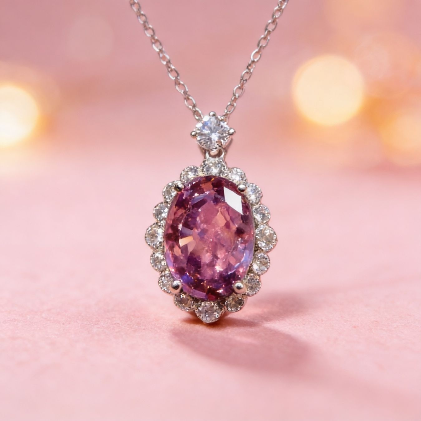 Catenine: Collier Diamant Rose – Nuovo e nell'imballaggio originale da St-Maurice venduto da Sandrinette123 8