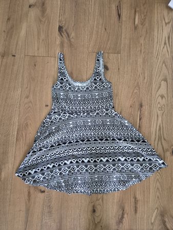 Aeropostale Sommerkleid, Gr. L, Top Zustand, Schwarz/Weiss