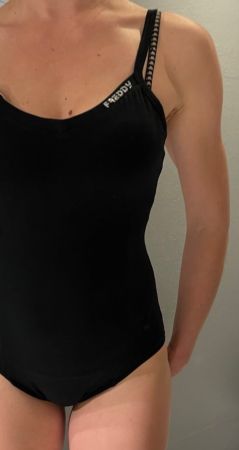 Freddy body di cotone con logo-tgM/L-nuovo