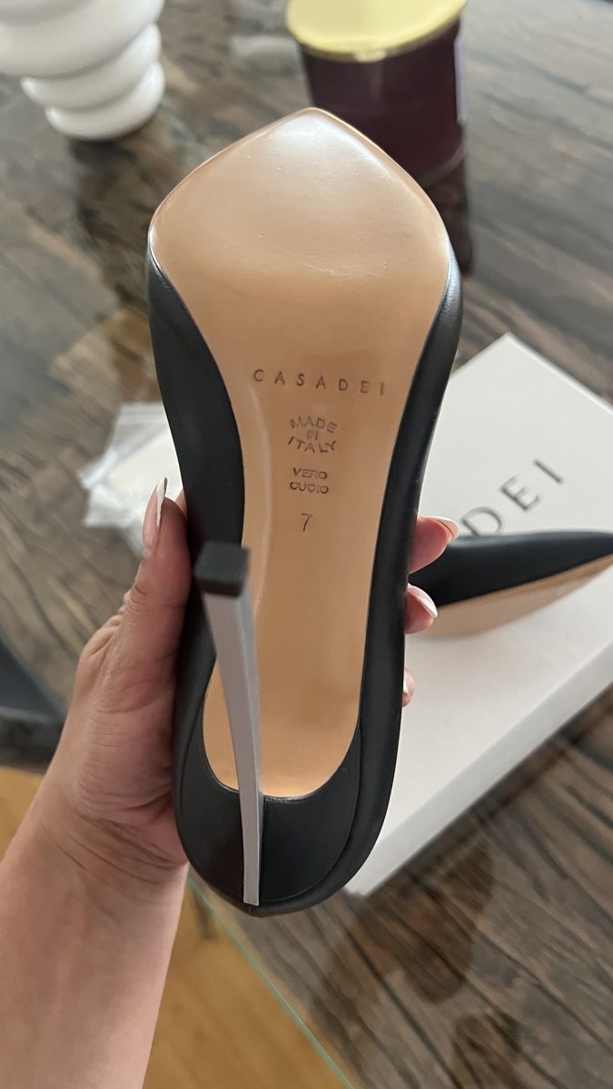Casadei Scarpe da donna: CASADEI Blade Leather Pump – Nuovo e nell'imballaggio originale da Staufen venduto da sib_x8p9 4