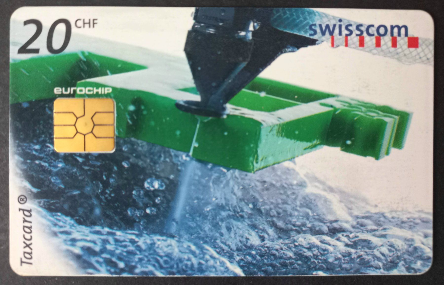Swisscom Schede telefoniche: Taxcard - Schneiden - CH – Usato da Niederuzwil venduto da lubimaja
