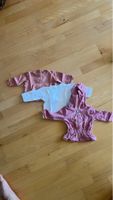 Babyjacken Set 3 Teile Grösse 56 Rosa/Weiss