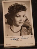Liselotte Pulver - Handsignierte alte Autogrammkarte