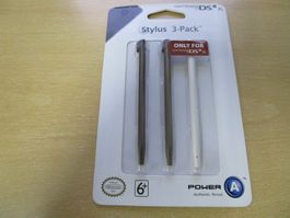Nintendo DSi XL Stylus b/b/w Original - 3er Pack - Neuware