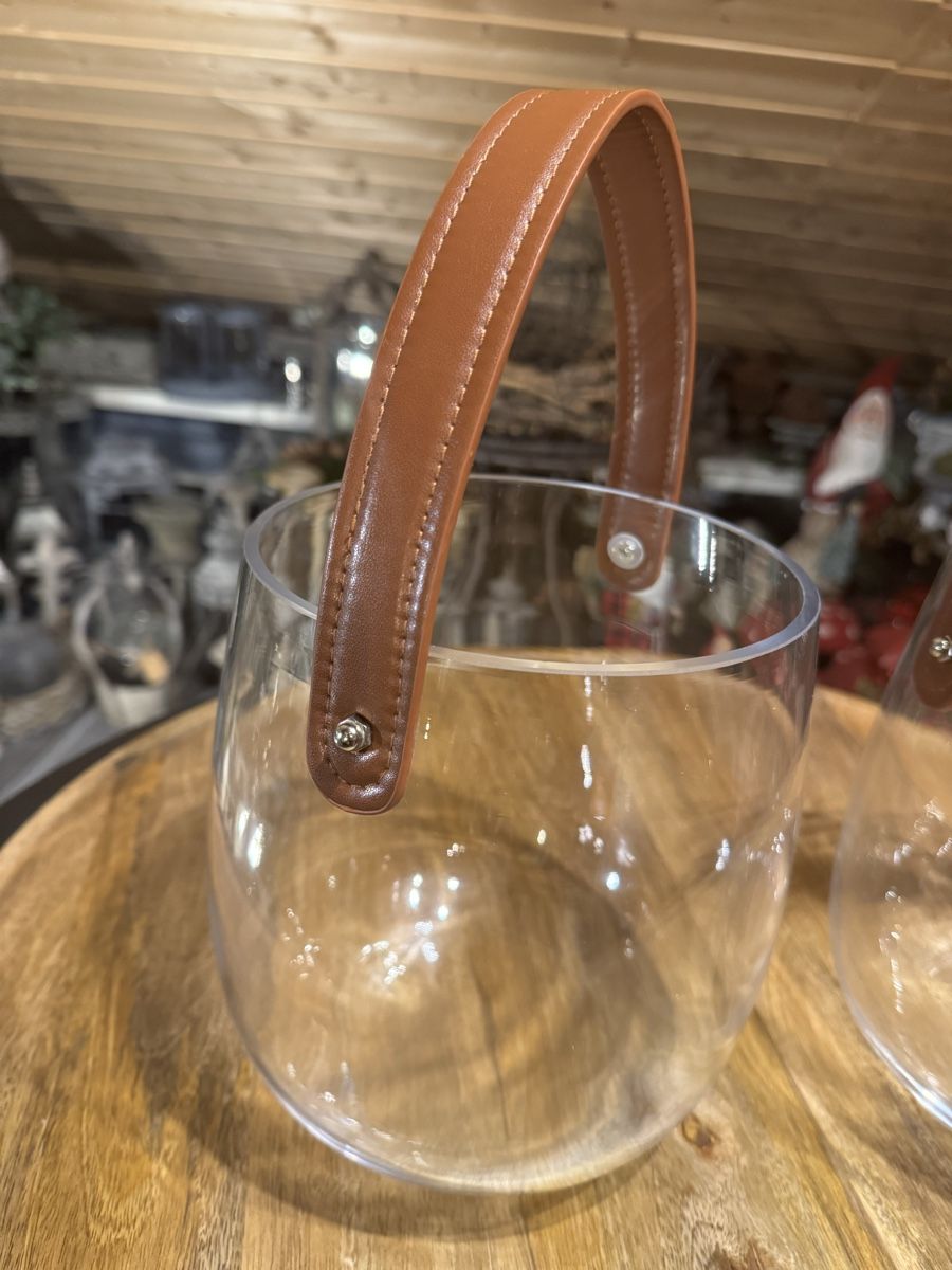 Tutte le decorazioni: 2 Windlichter aus Glas, 21cm gross – Usato da Pfäffikon ZH venduto da lenaviktoria 1