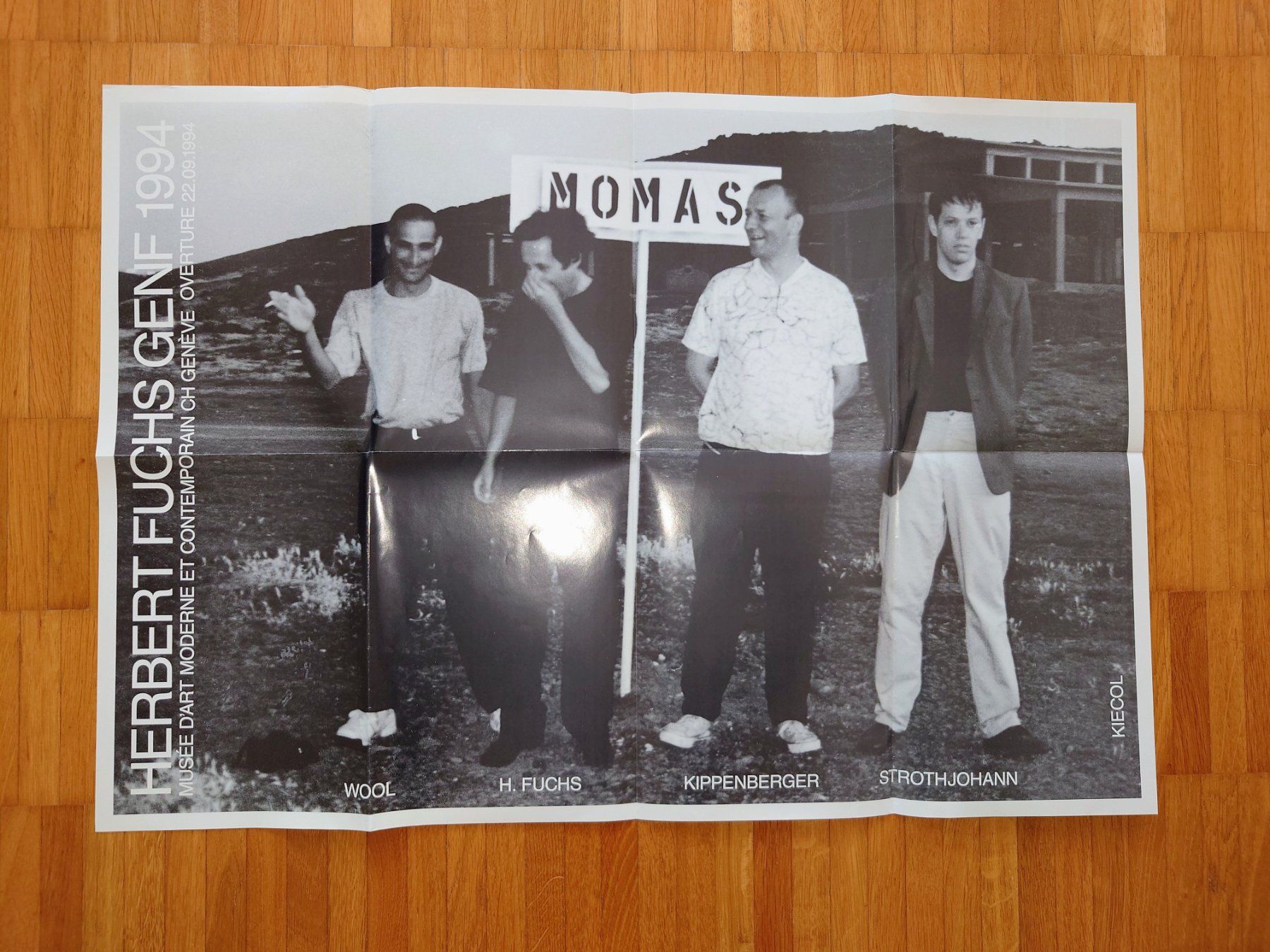 Posters & Illustrations: Herbert Fuchs "MOMAS" Kippenberger, Wool, etc. 1994 Ultrarar – Neuf (Voir description) à Zürich par Artnex 5