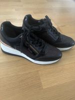 Damen Sneaker Tamaris schwarz Glitzer Grösse 41