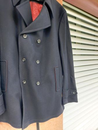 Manteau d'hiver Radloff laine bleu 56 élégant chaud hiver