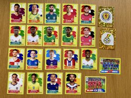 23x Panini WM 2026 Sticker neuwertig
