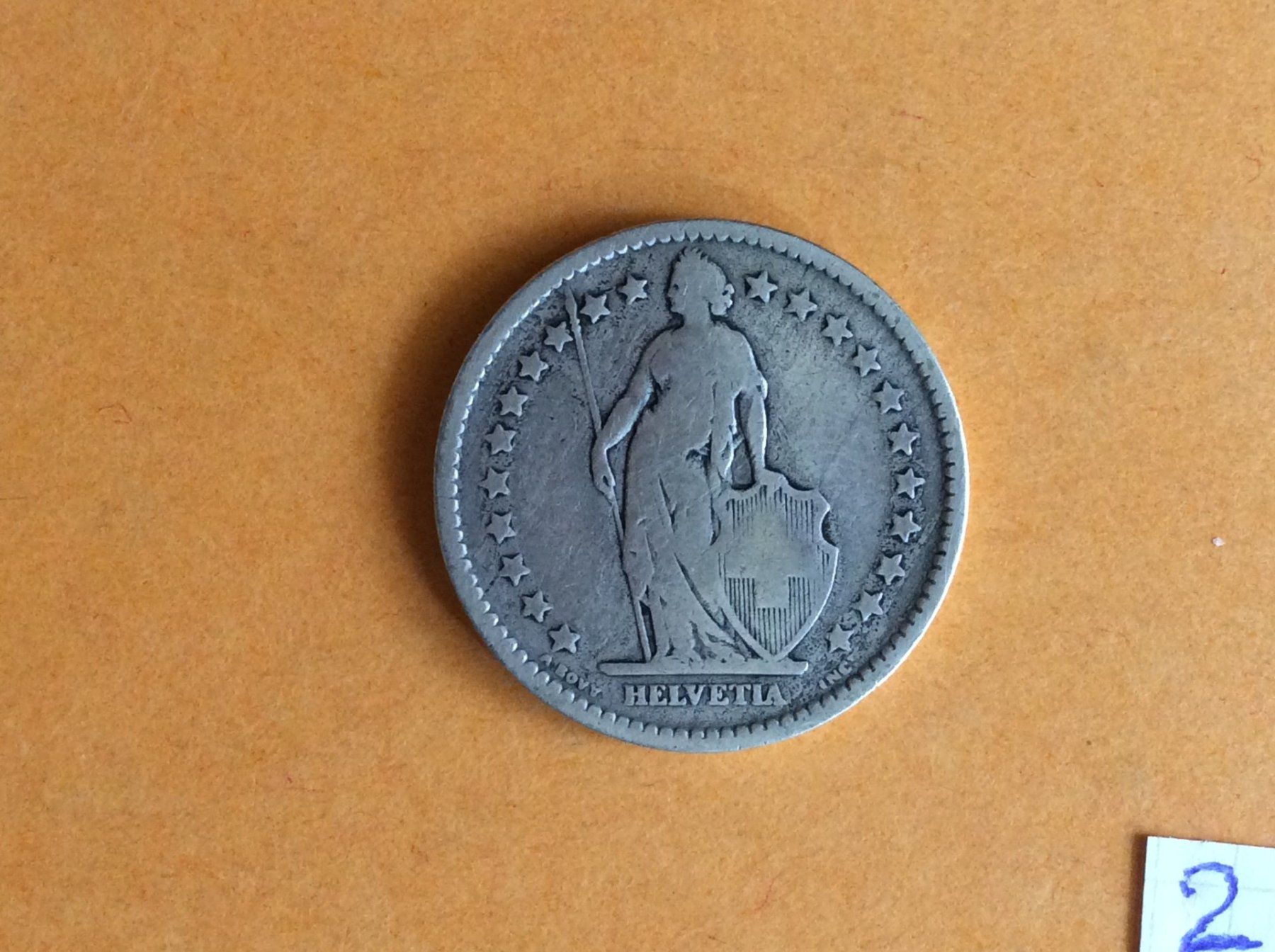 Toutes les monnaies: 2 francs  1875 – D'occasion à Genève par pie_fh2d 1