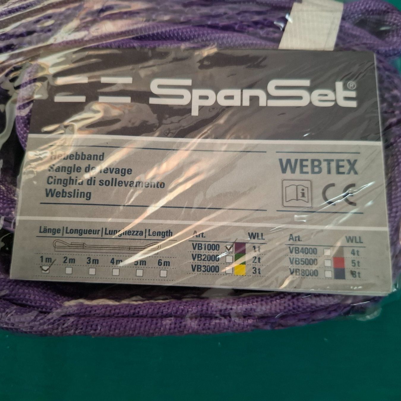 Tutti gli attrezzi: SpanSet Hebegurten – Nuovo e nell'imballaggio originale da Niederhünigen venduto da q-markt