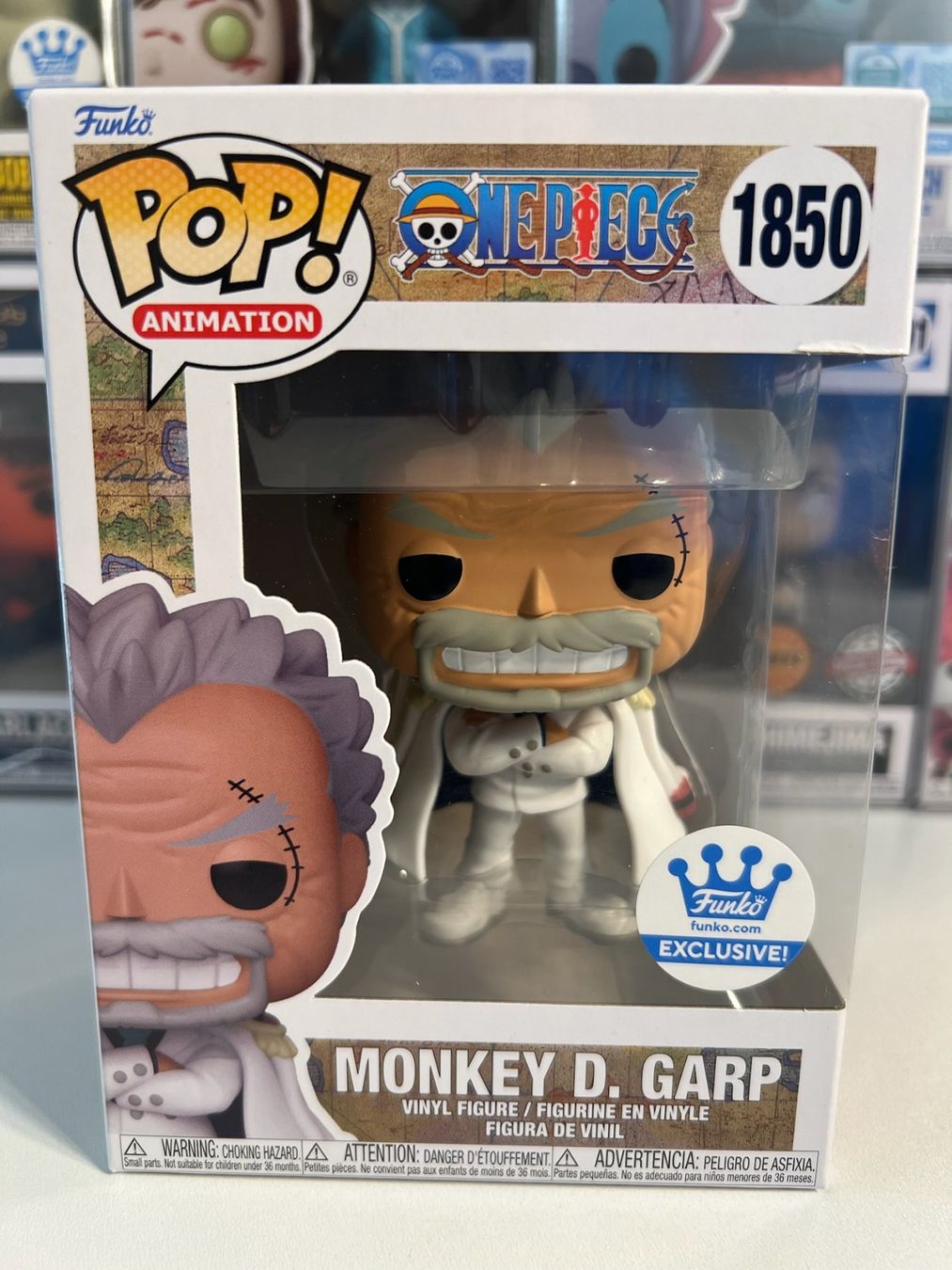 Funko Figuren: Funko POP! Animation One Piece Monkey D. Garp Edit. Limitée – Neu und originalverpackt aus Le Mouret von perfectbijou