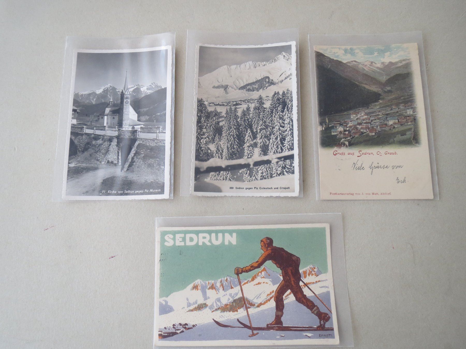 Cartoline postali: Sedrun - 218 alte Ansichtskarten – Usato da Tagelswangen venduto da Miski 6