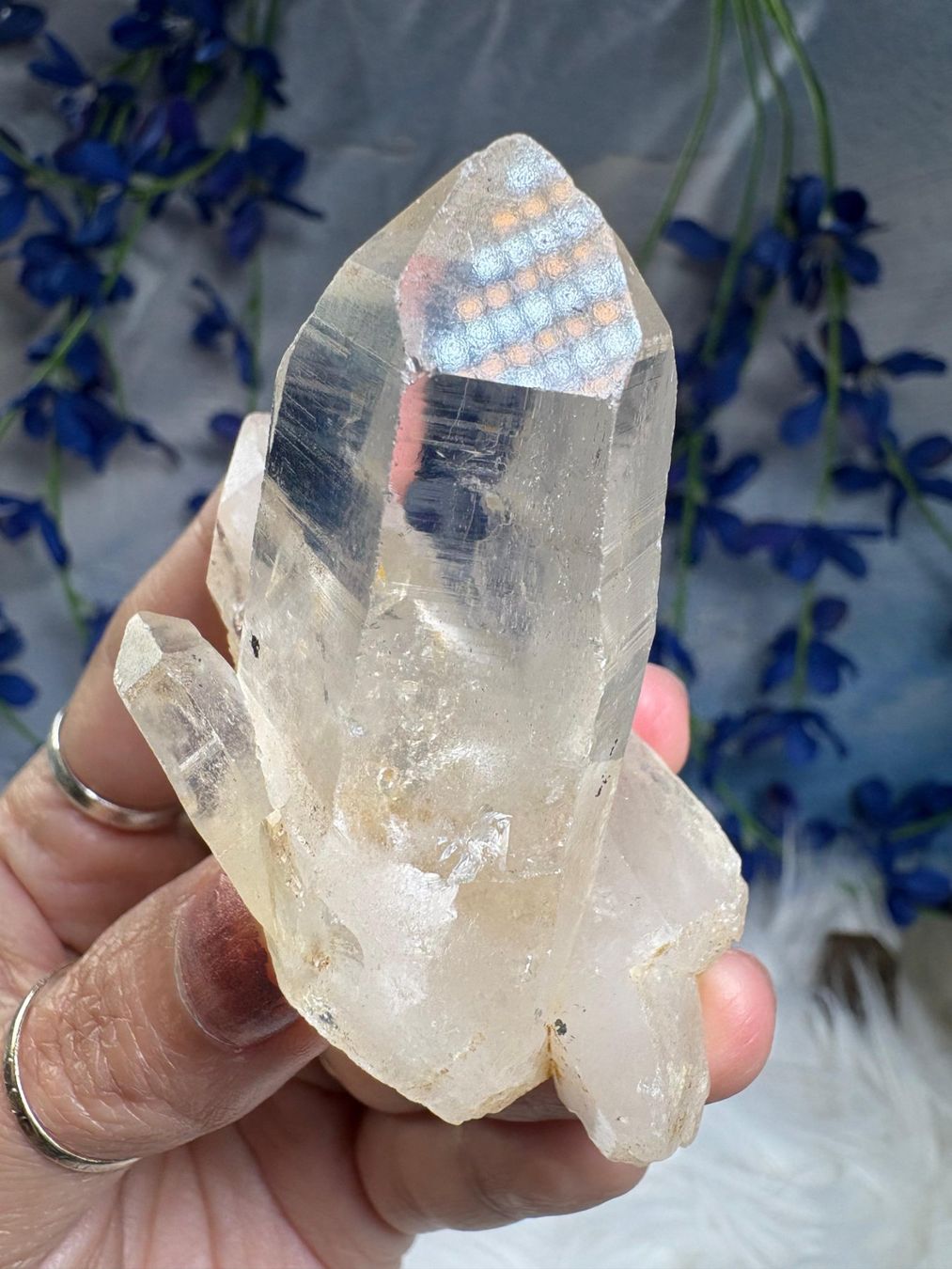 Minerali & Pietre curative: Laotischer Clear Quartz Cluster – Nuovo (secondo la descrizione) da Neuheim venduto da m.hald