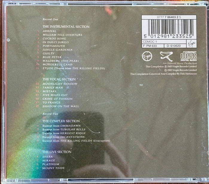 CD: Mike Oldfield - The Complete - CD - Top Zustand! – Usato da Beringen venduto da Mantafisch1 1