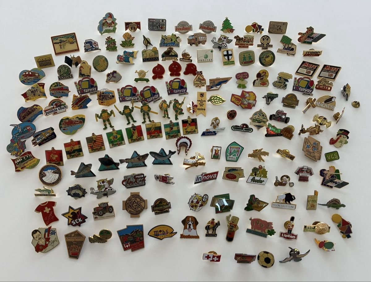 Spille & Fermagli: Exquisite Pin-Sammlung 148 Stück – Usato da Deitingen venduto da WEK_60