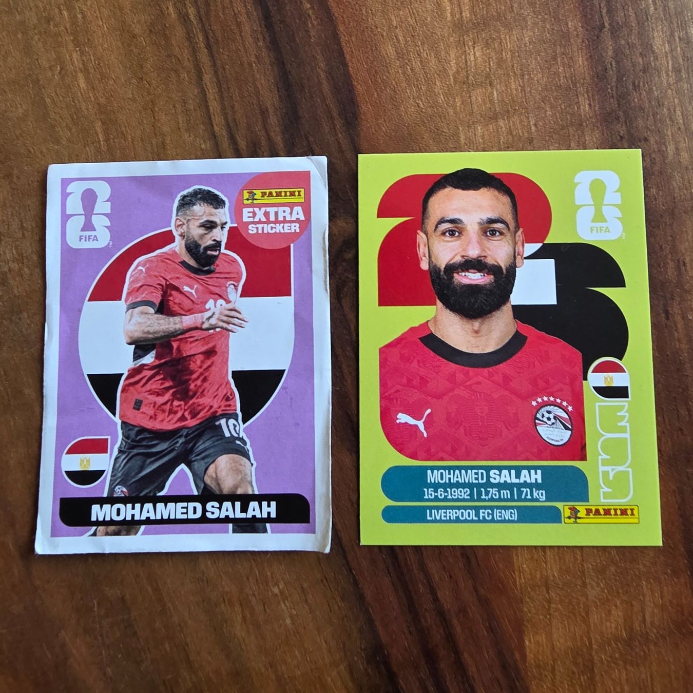 Panini Carte collezionabili: Panini Extra Sticker Mohammed Salah 2 Stk – Nuovo e nell'imballaggio originale da Luzern venduto da Cado12