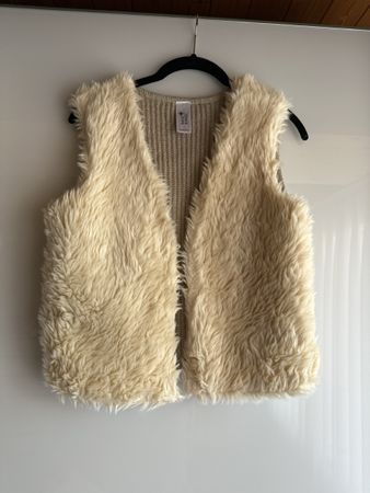 C&A Gilet mit Kunstfell Grösse 170/176 oder XS / S