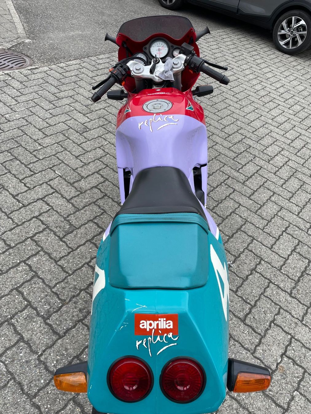 Aprilia Strasse: Aprilia AF1 Sintesi Replica 125ccm – Defekt aus Ipsach von Layco 4