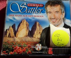 Oswald Sattler CD - Der Mann aus den Bergen, Top Zusta