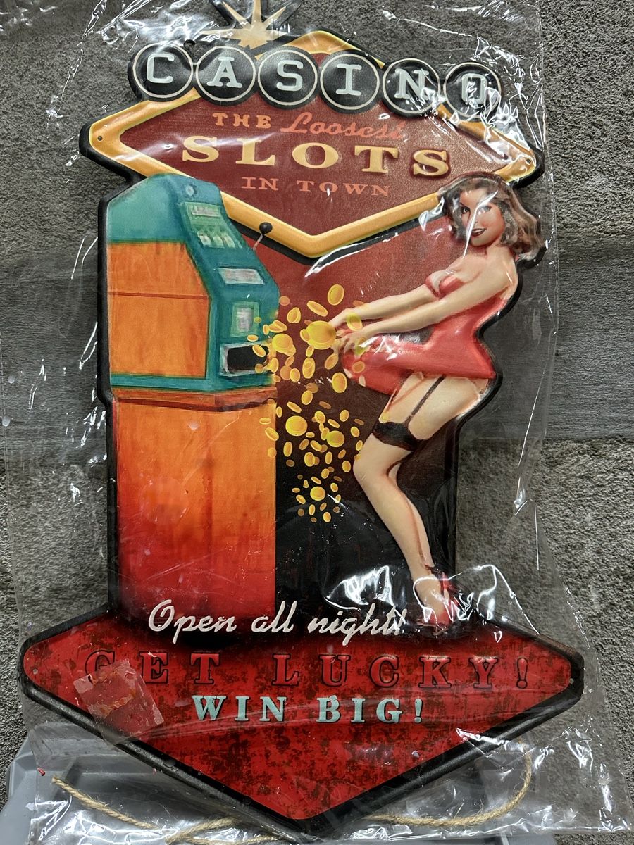 Insegne: Casino slots pin up – Nuovo (secondo la descrizione) da Reinach AG venduto da rares75