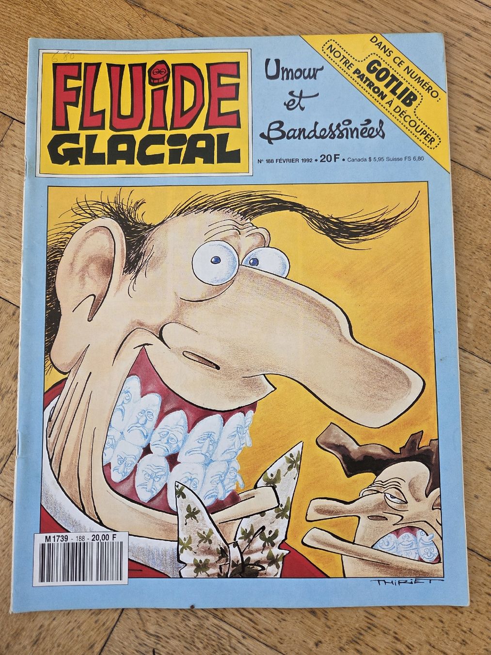 Fumetti: Fluide Glacial No.188 Février 1992 – Usato da Territet venduto da Cenh
