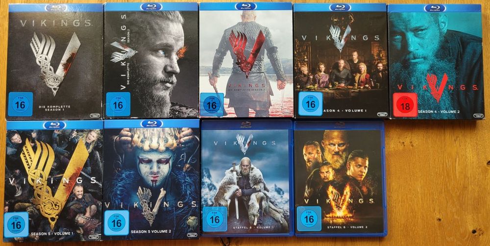 Vikings - BluRay, Komplette Serie, Staffel 1-6 | Kaufen Auf Ricardo