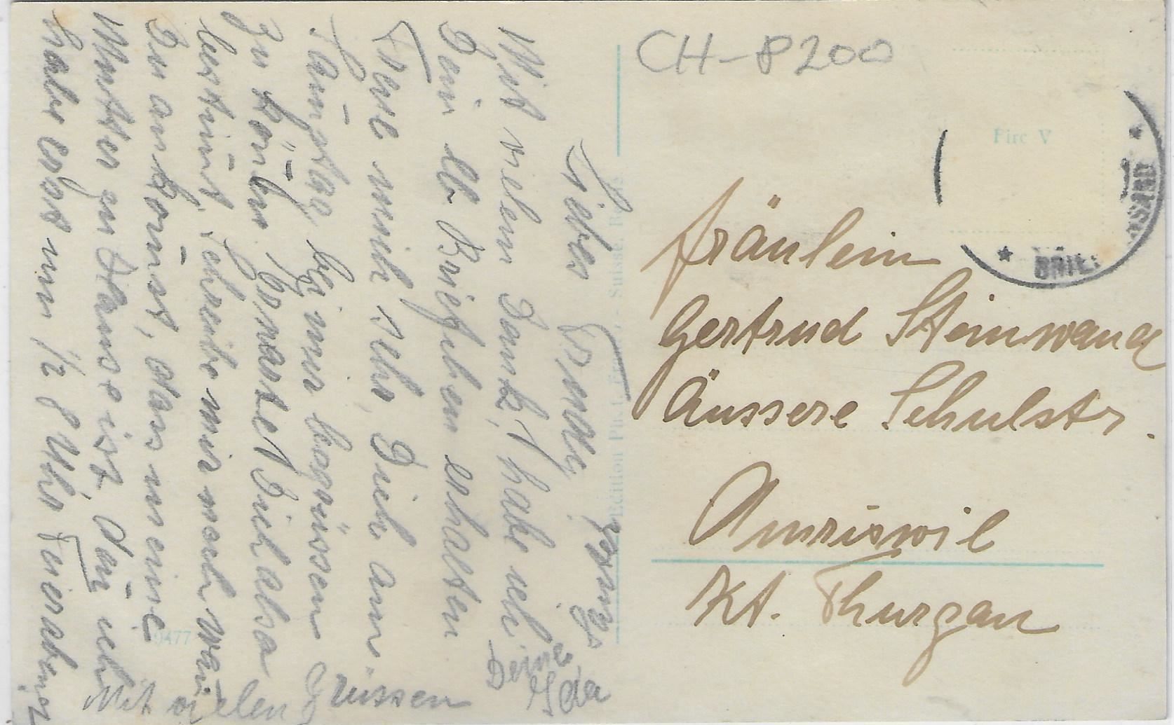 Cartoline postali: Schaffhausen - Herrenacker – Antico da Ettingen venduto da Kartenplanet 1
