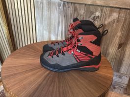 Mammut Bergschuh Gore-Tex Grösse 47 Leder rot/grau