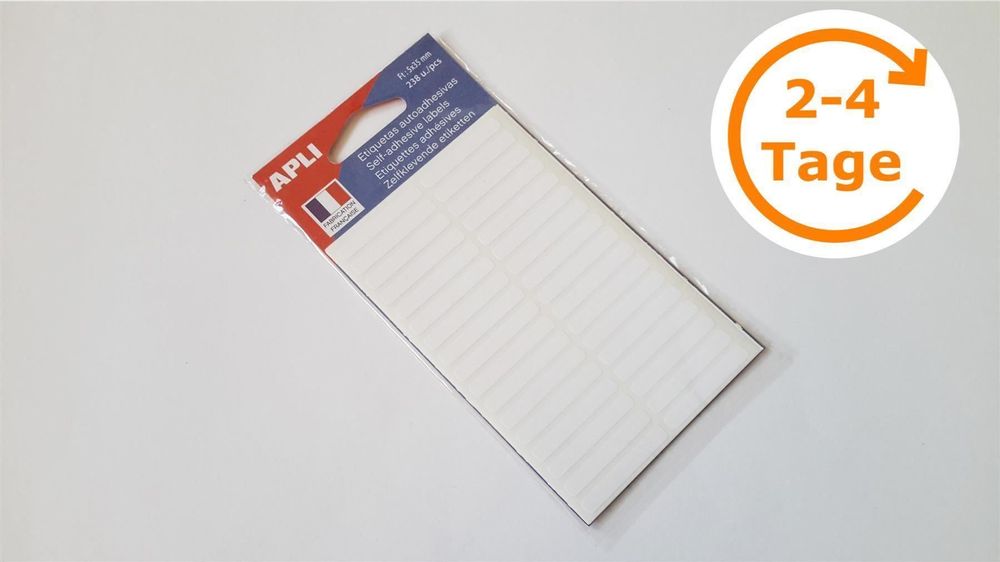 400 ETIKETTEN A4 210x297mm 400 Blatt Weiß Luma Vielzweck