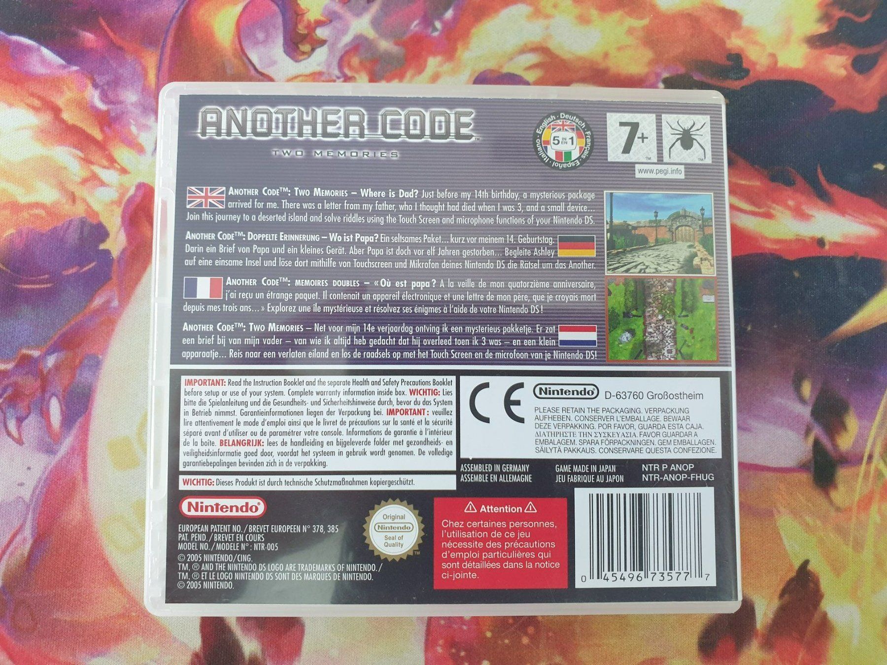 Nintendo Jeux: Another Code Two Memories Nintendo DS – D'occasion à Root par MegafeinGameShop 1