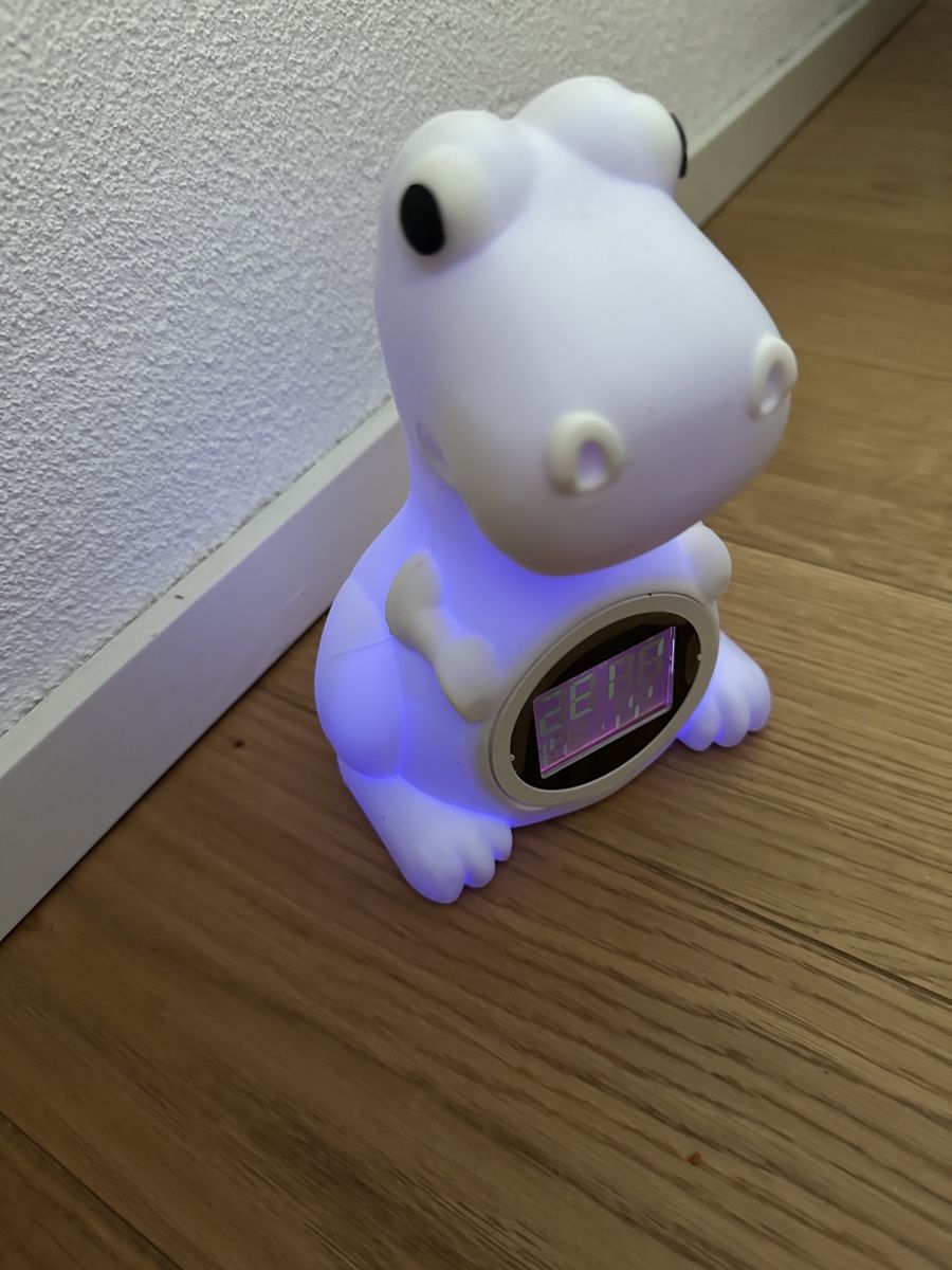 Sveglie: Auriol Dinosaur Night Light Alarm Clock 4-LD5651-3 – Usato da Gattikon venduto da Sarahs_Schatzkammer 3