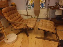 Schwedischer Lounge Chair 70's