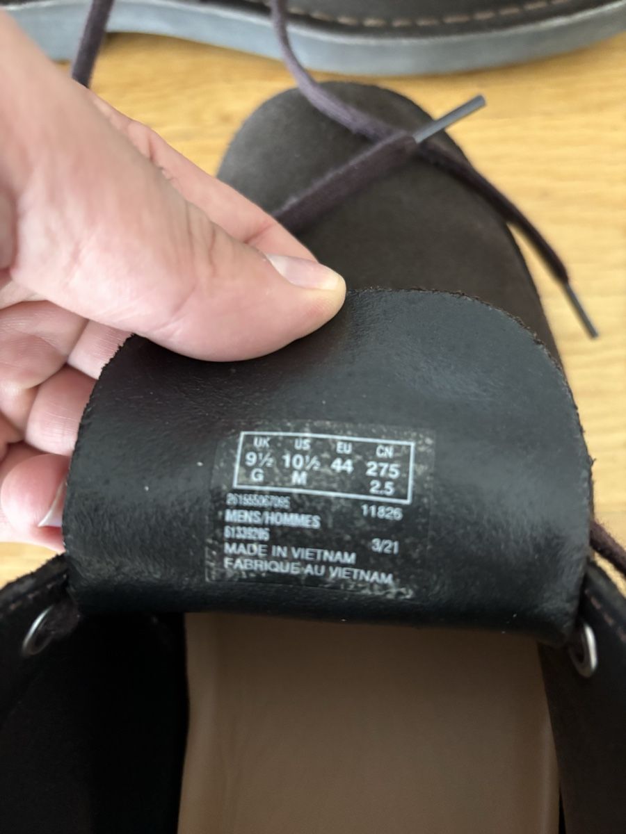Clarks Scarpe da uomo: Clarks Original- Desert boots -44 – Nuovo (secondo la descrizione) da Remaufens venduto da ezekiel1603 3