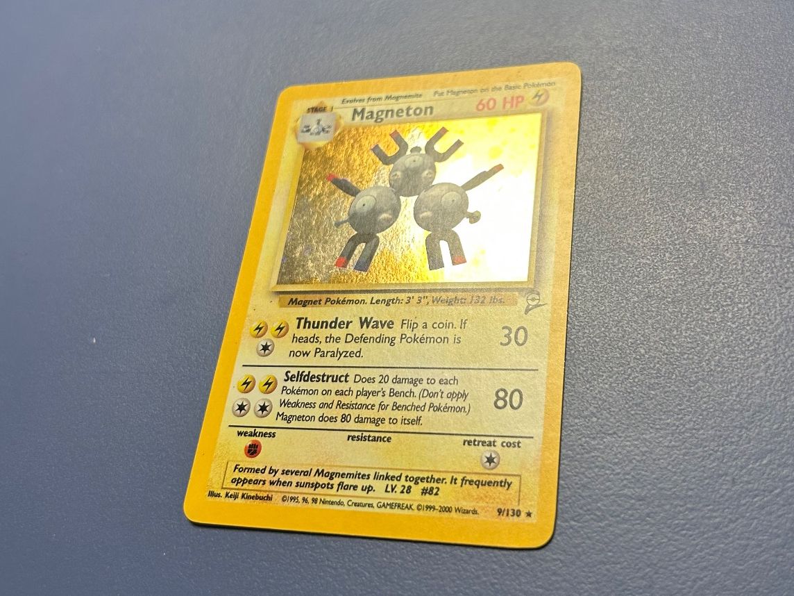Pokémon Carte collezionabili: Pokémon Magneton Base Set 2 EN – Usato da Schlieren venduto da happymerchant64 1