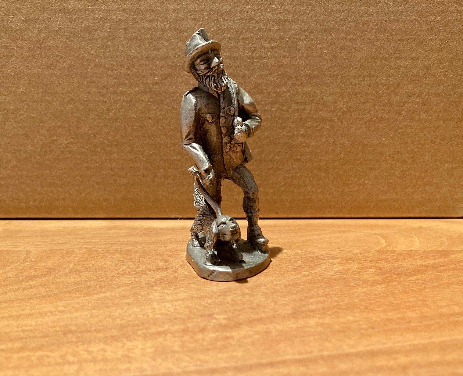 Figuren: Zinnfigur, Jäger mit Hund – Gebraucht aus Zürich von  3