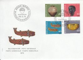 1973 Pro Patria FDC 29.5.1973, 3000 Bern