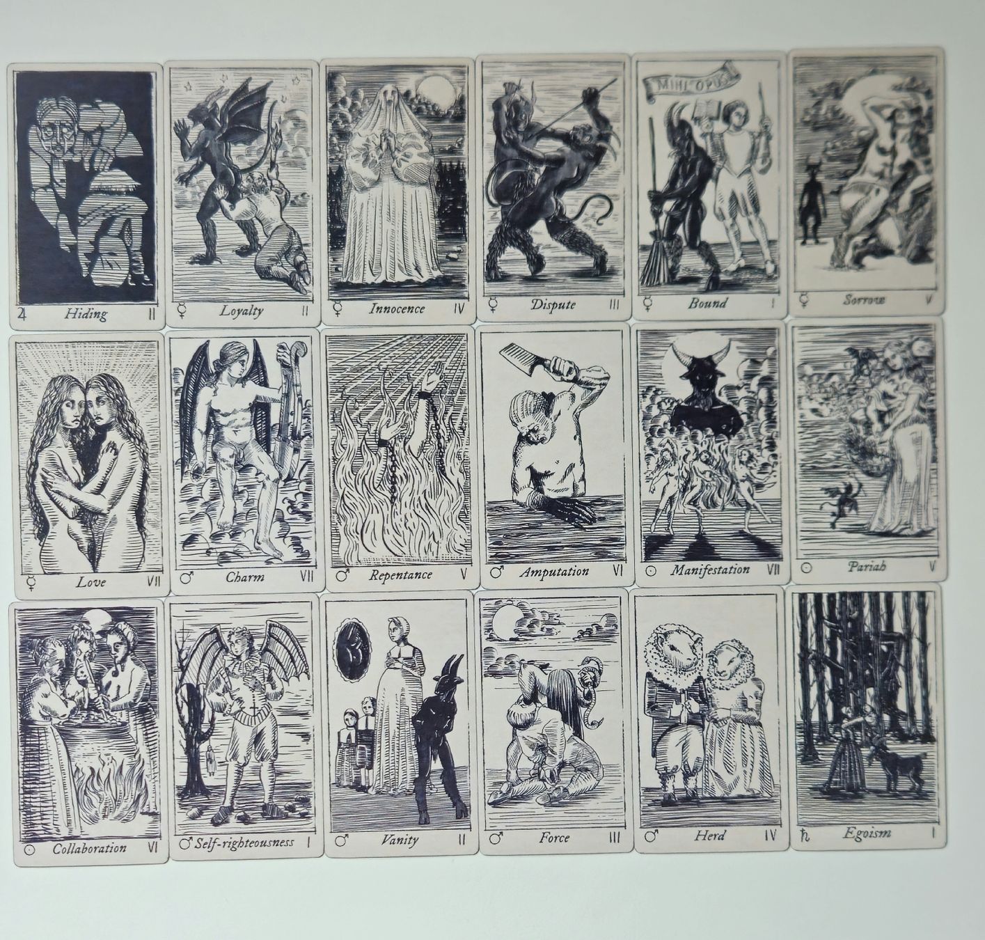 Libri: Pvrgatotivm Heks Orakel Tarot – Nuovo (secondo la descrizione) da Nuglar venduto da mjc_cw9f 3